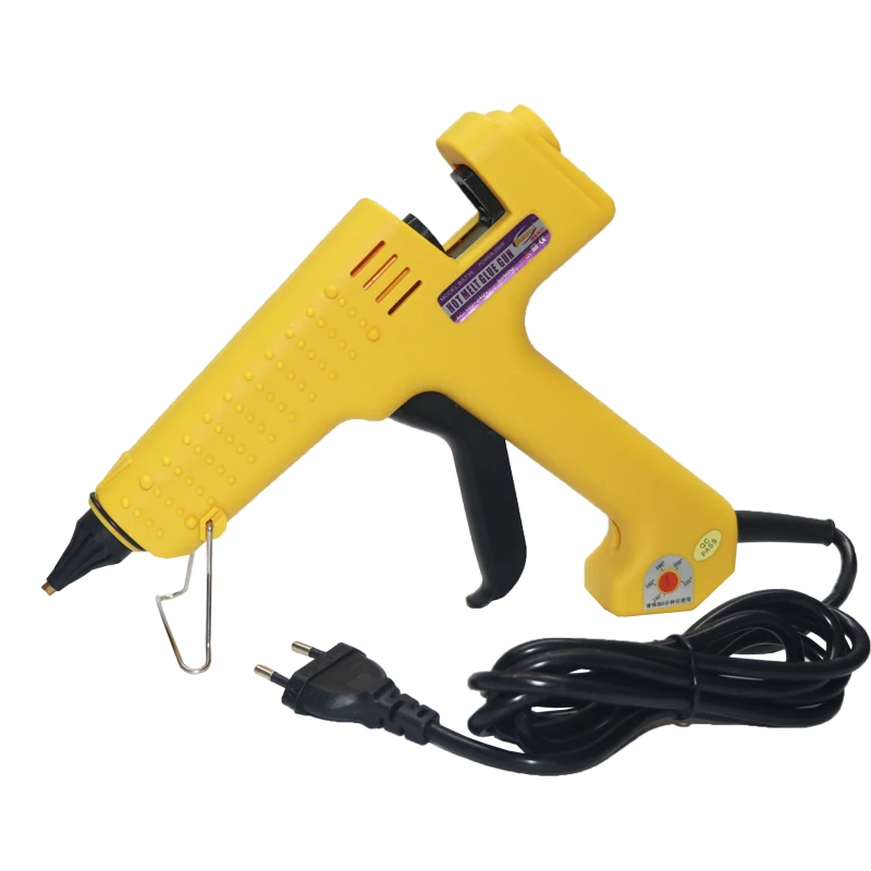 Glue Gun Box 200W 250W Hot Melt Gun Adjustable Temperature Thermal Adhesive Stick Gun with Long Nozzle Professional Tool Set