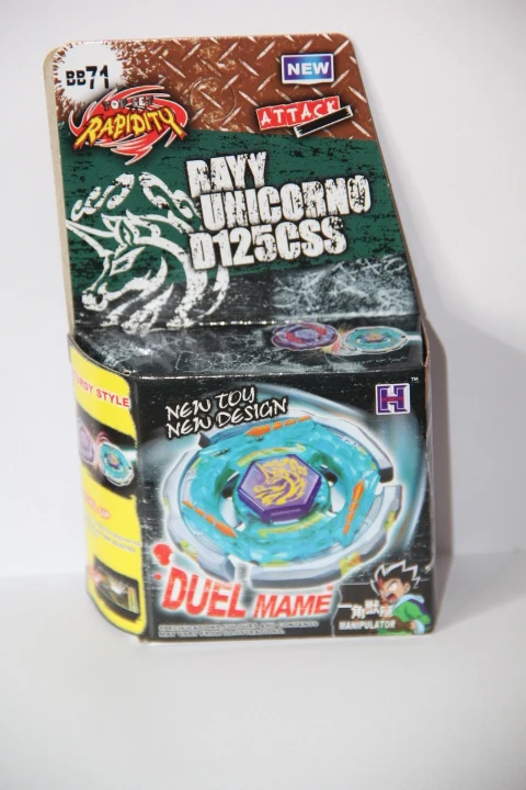  Ray Unicorno Striker D125CS Metal Masters 4D BB-71 Gyroscopes Toys Launchers