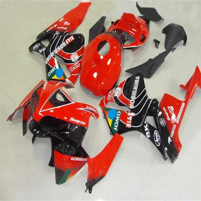 

km red gloss black Motorcycle Fairing Set (Injection molding) F5 2005 2006 Parts CBR 600 RR F5 05 06