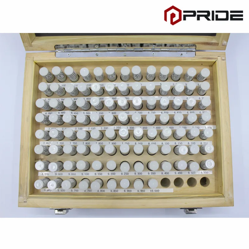 Pin Gauge Set 5.050-10.000 (100 pieces/set)