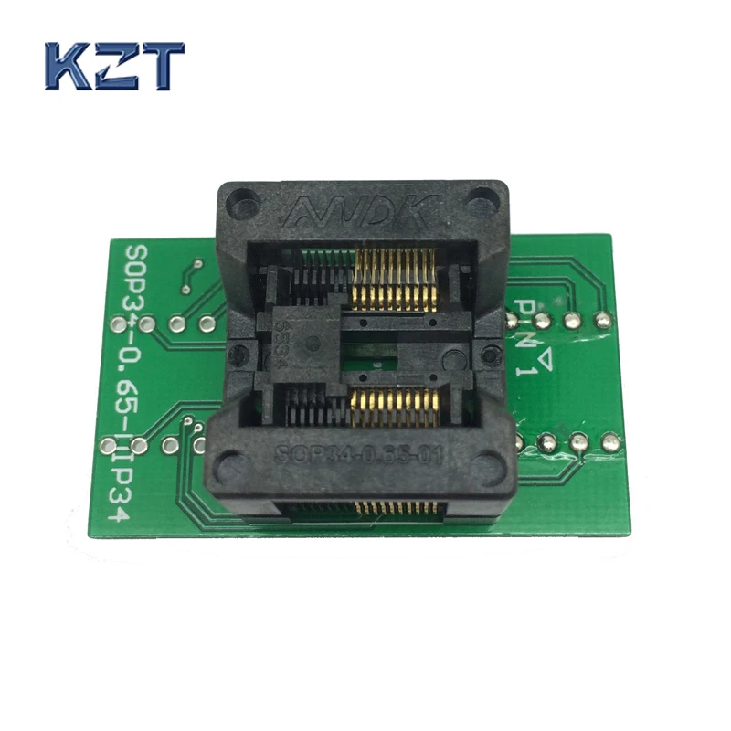 

TSSOP20 SSOP20 to DIP20 Programming Socket Test Socket Pitch 0.65mm IC Body Width 5.3-5.7mm Adapter 208mil - 224mil