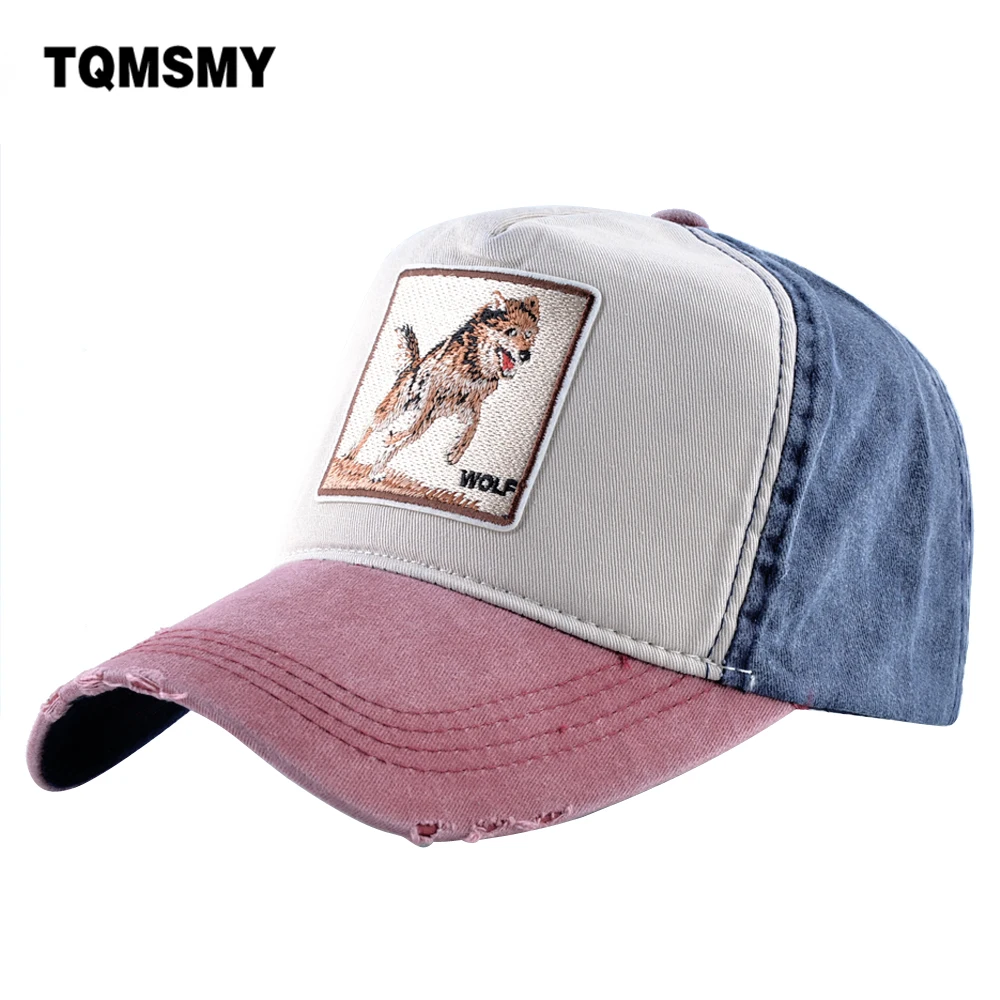 TQMSMY Drop shipping Washed denim Cotton Cap Baseball Cap Snapback Hat Men Summer Cap Hip Hop Fitted Cap Hats For Women Bone Hat