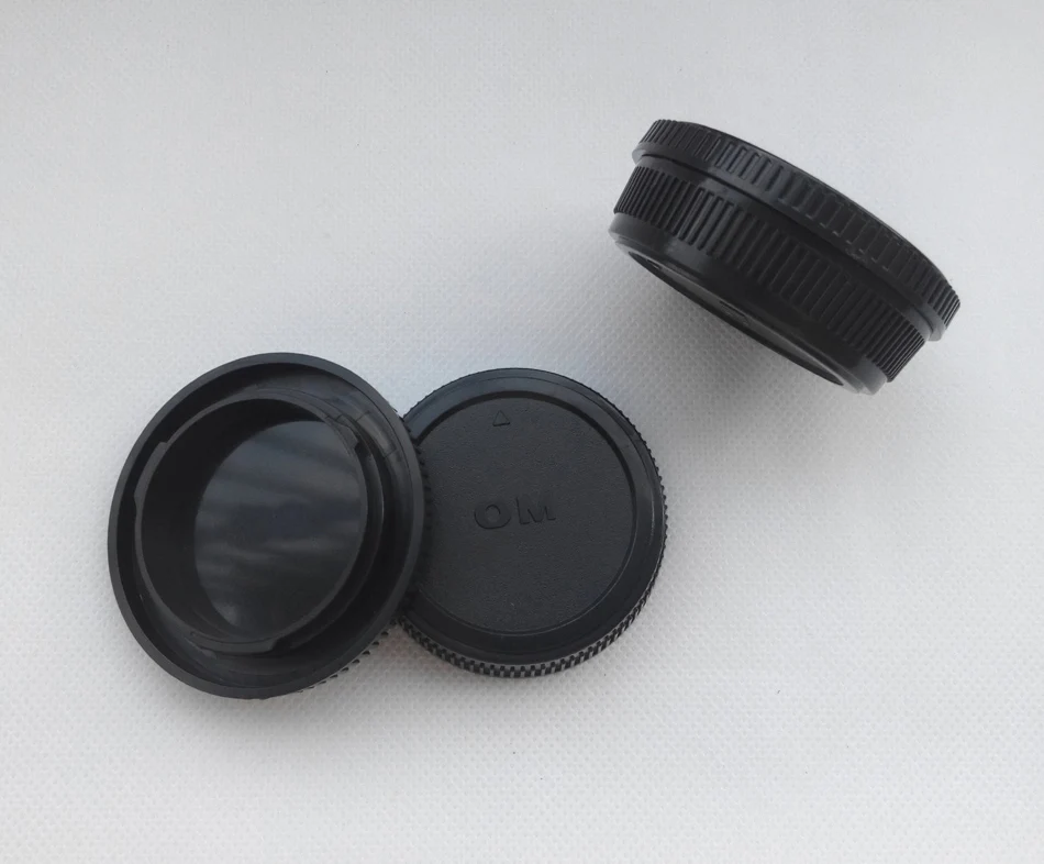 NP3210 مجموعة من غطاء العدسة الخلفية المهنية وغطاء جسم الكاميرا لأوليمبوس OM 4/3