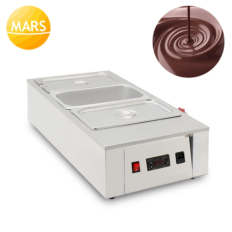 Máquina de inmersión de Chocolate caliente, cilindro comercial, calentador eléctrico, olla para derretir Chocolate