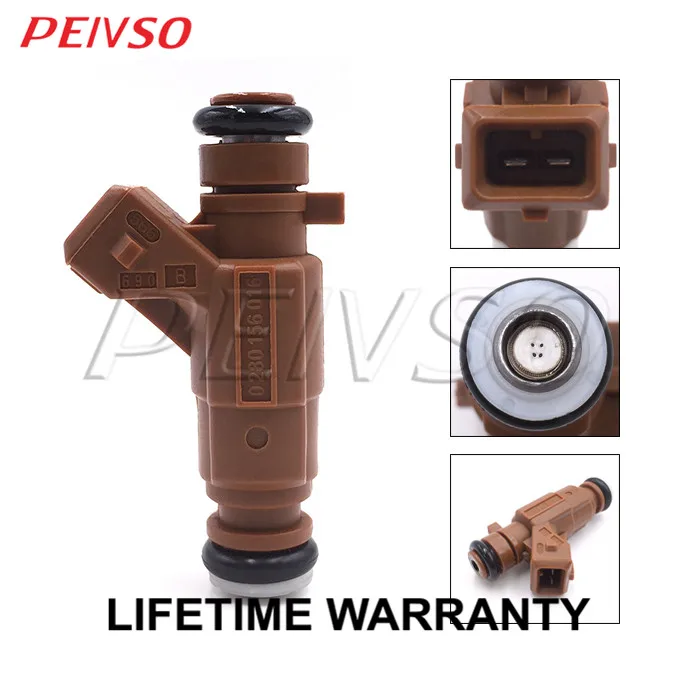 PEIVSO 6pcs A1130780249 0280156016 Fuel Injector For Mercedes-Benz CL500 / CLK430 / CLK500 / CLK55 / ML350 5.0L 4.3L 5.5L 3.7L