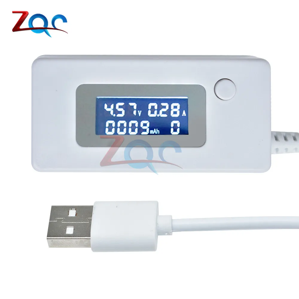 LCD USB Ammeterโทรศัพท์มือถือPower Bank Chargerแรงดันไฟฟ้าความจุTester Meter DC 4 -30V 50 -3000mA