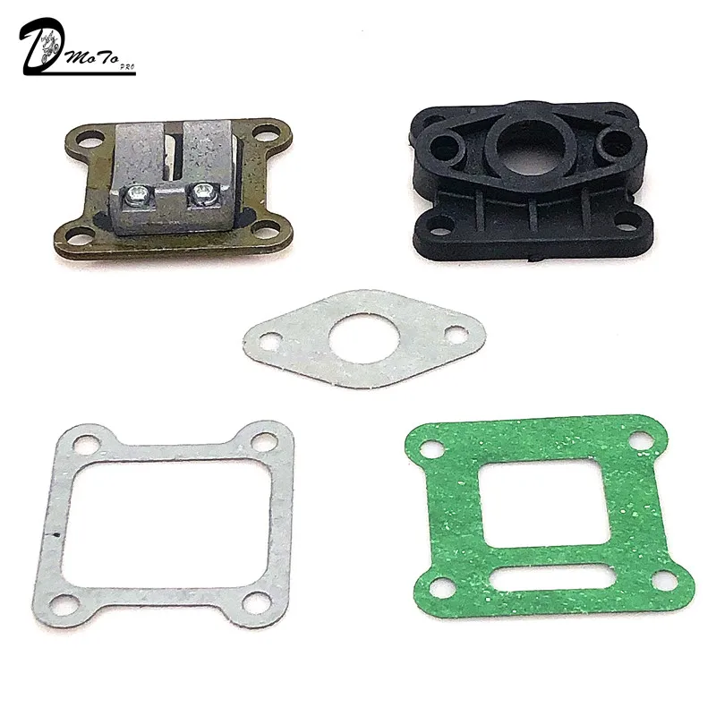 47cc 49cc Carburetor Reed Valve Mainfold Kit for pocket bike Mini ATV/Dirt bike