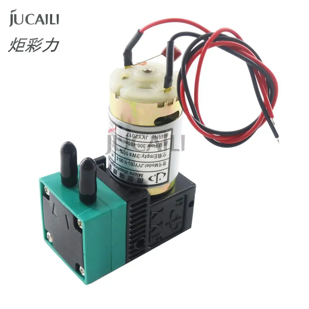 Jucaili printer JYY ink pump 300-400ml/min 24V 6.5W for Epson xp600 DX5 DX7 I3200 printhead for inkjet printer cleaning pump