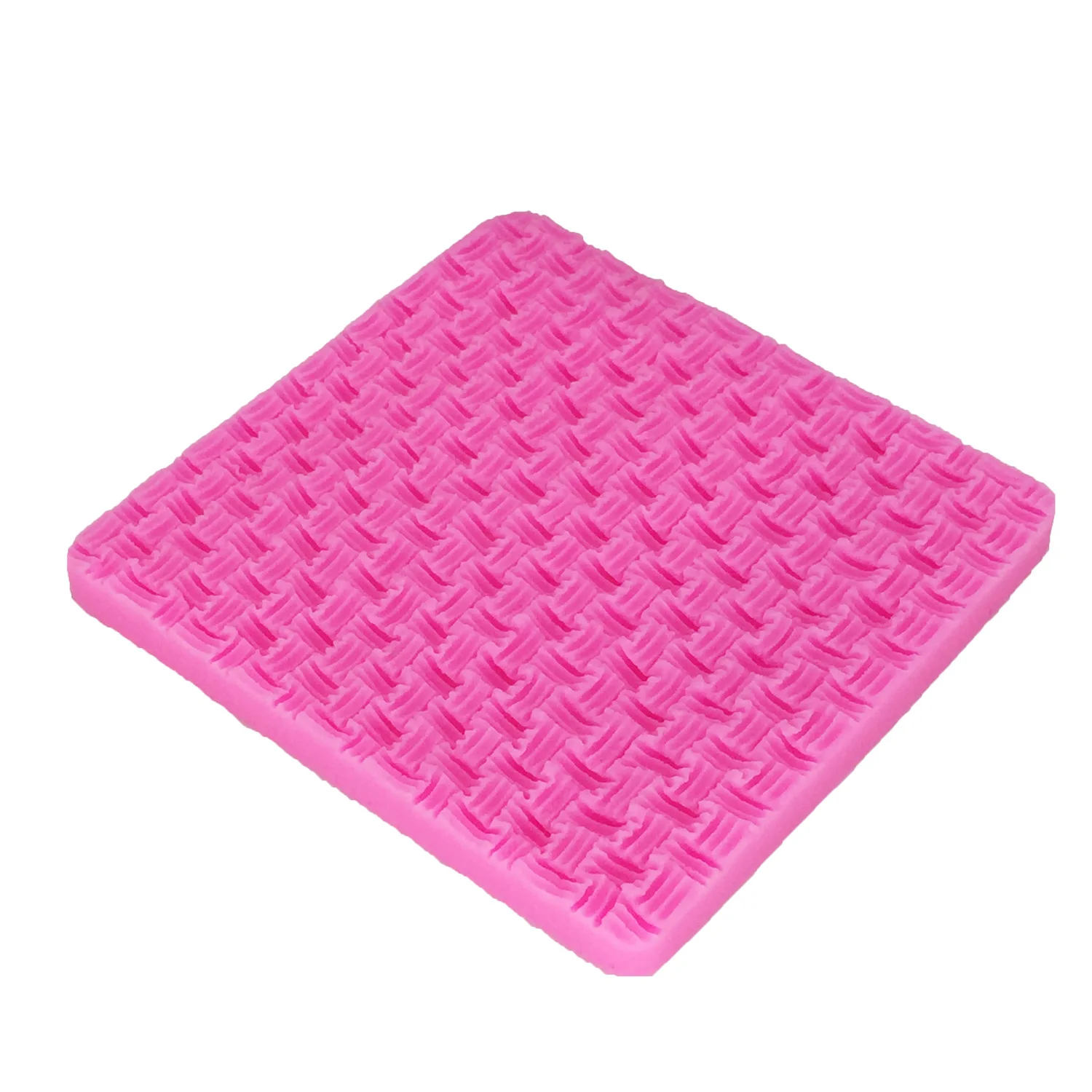 Knitting Wool Texture Cake Border Silicone Mold Pattern Fondant Cake Decorating Tools DIY Baby Clothes Lace Mats T1191