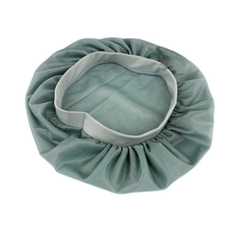 Đêm Ngủ BÊ SATIN Bonnet Hóa Trị Bộ Đội Đầu Bọc Da Lông Dài Công Cụ Bán Buôn