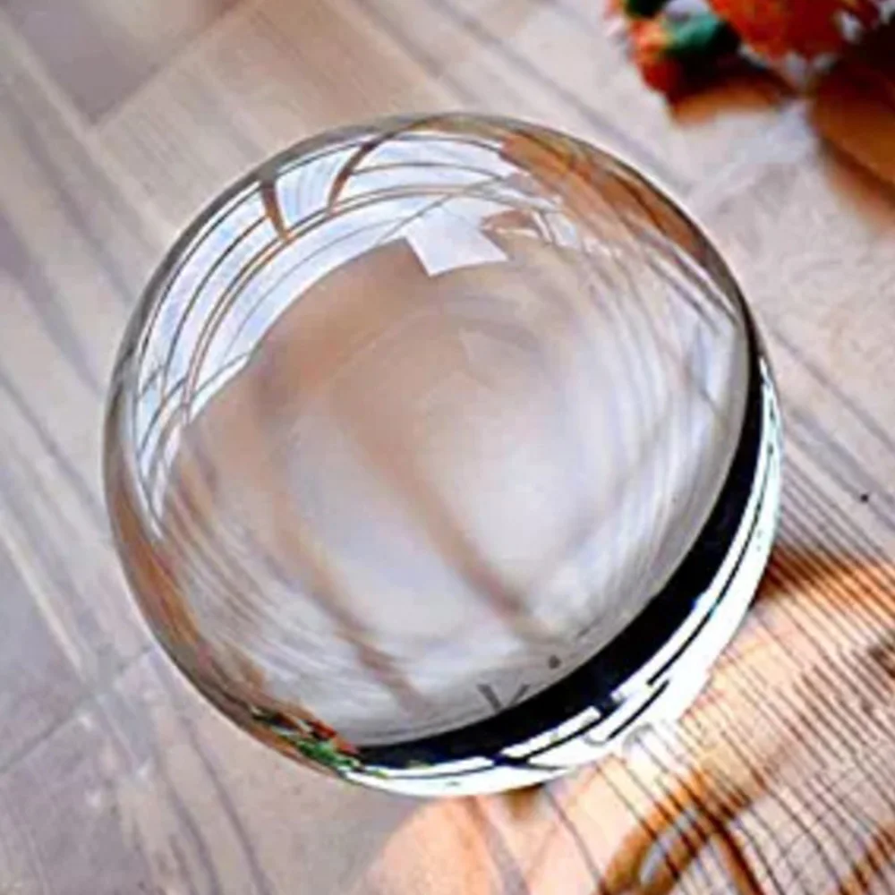 180mm Clear Color Crystal Fengshui Balls Home Desktop Decoration Hot Sale