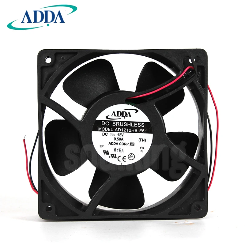 NEW ADDA AD1212HB-F51 12038 12V 0.50A high air volume frequency cooling fan