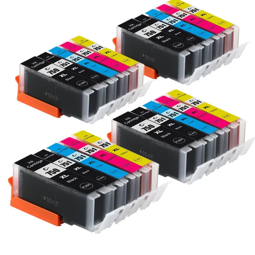 

PGI-750 CLI-751 750BK compatible ink cartridge For canon PIXMA MG5470 MG6470 MX727 MX927 Ip7270 IX6770 MG5570 IX6870 MG6670