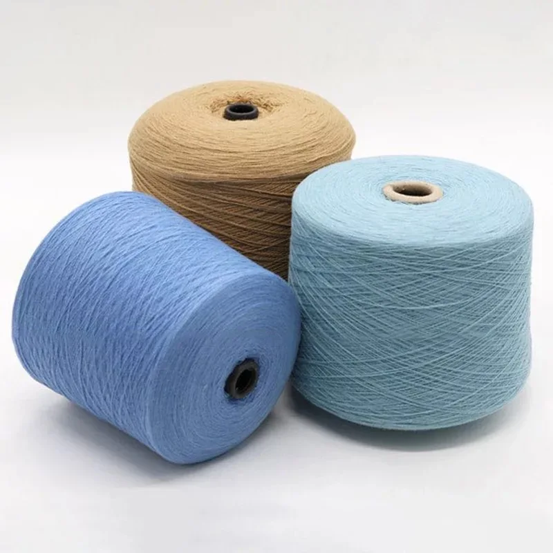 100% Merino Yarn For Knitting Clothes Thread  28 s/2 White Gray Black Colors Eco-Friendly Healthy 15 Rolls Small Wholesale