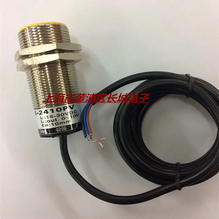 M30 displacement sensor / analog proximity switch IAS-2410PV 0-10V output Distance: 1-10mm