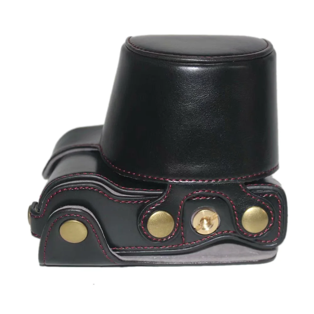 Vintage PU Leder Kamera Tasche Fall Abdeckung Tasche für Sony A5000 A5100 A6000 A6300 Kamera