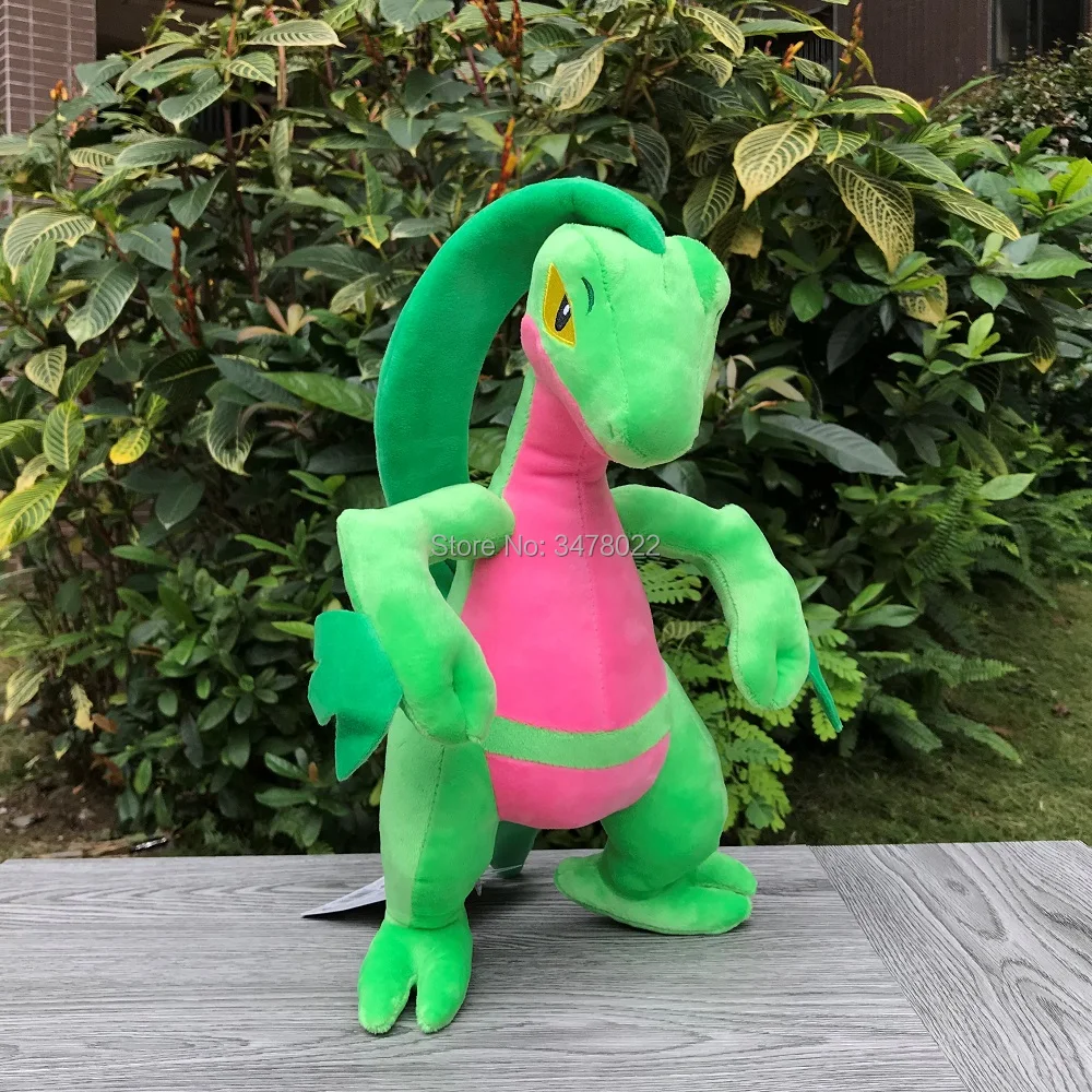 Regalo di bambola morbida del fumetto del giocattolo farcito di Grovyle della peluche di Pokemon da 13 pollici