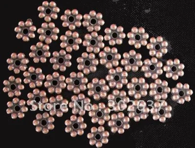 

FREE SHIPPING 900pcs Antiqued copper plt Daisy spacer beads A613C