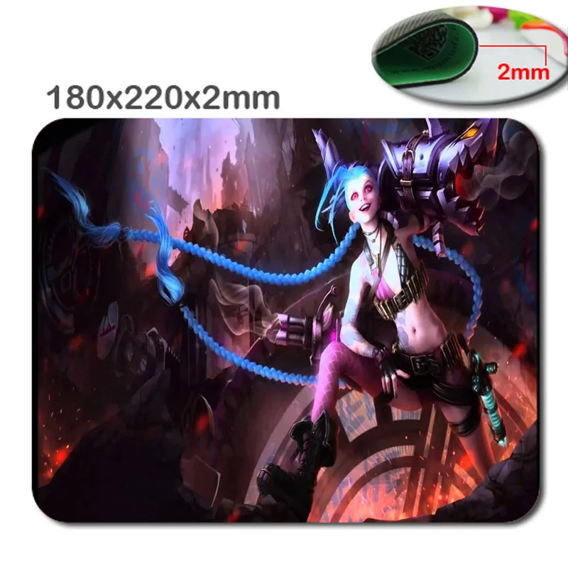 Fast printing Two kind of size to choose custom gaming mouse LOL Hero alliance Mouse Pad, Mousepad in180x220x2mm and 290x250x2mm