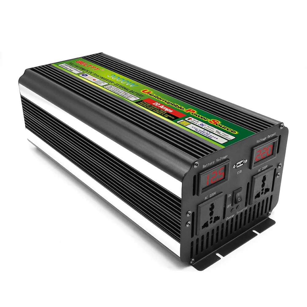 Hot Sale! 3000w DC to AC Solar Power Inverter with automatic protection function