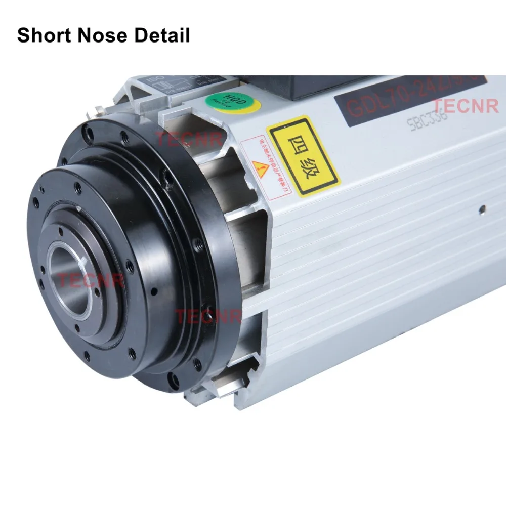 HQD Automatic Tool Change spindle 9KW 220V 380V ATC air cooled spindle motor for woodworking cnc router GDL70-24Z/9.0