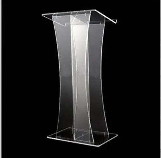 

Acrylic Church Lectern, Acrylic Podium Pulpit Desktop Lectern plexiglass