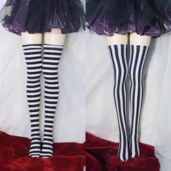 New 1/3 1/4 1/6 Uncle SD MSD YOSD BJD Doll Clothes Horizontal stripes/Vertical stripes Thigh stockings