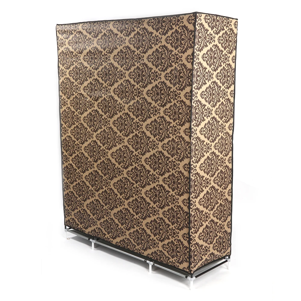 4-Layer 10 Lattices European-style Pattern Non-Woven Fabric Wardrobe