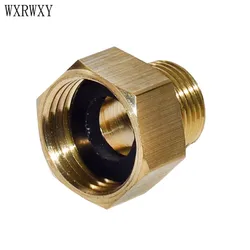 Wxrwxy kran kobiet 1/2 do 3/8 męski adapter 1/2 na obniżenie w roku 3/8 będą złącze gwintowane nawadniania kropelkowego armatura 2 sztuk