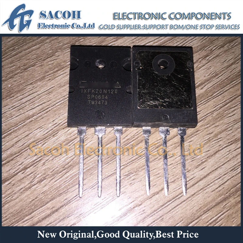 

Refurbished Original 5Pcs/Lot IXFK20N120 IXFK20N120P OR IXFK20N80Q IXFK20N80 TO-264 20A 1200V Single MOSFET Transistor