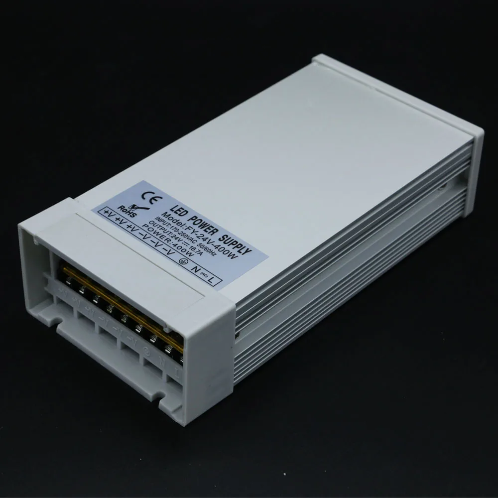 Free Shipping 24V 16.7A 400W Switching Power Supply Driver for Led Display Factory Supplier