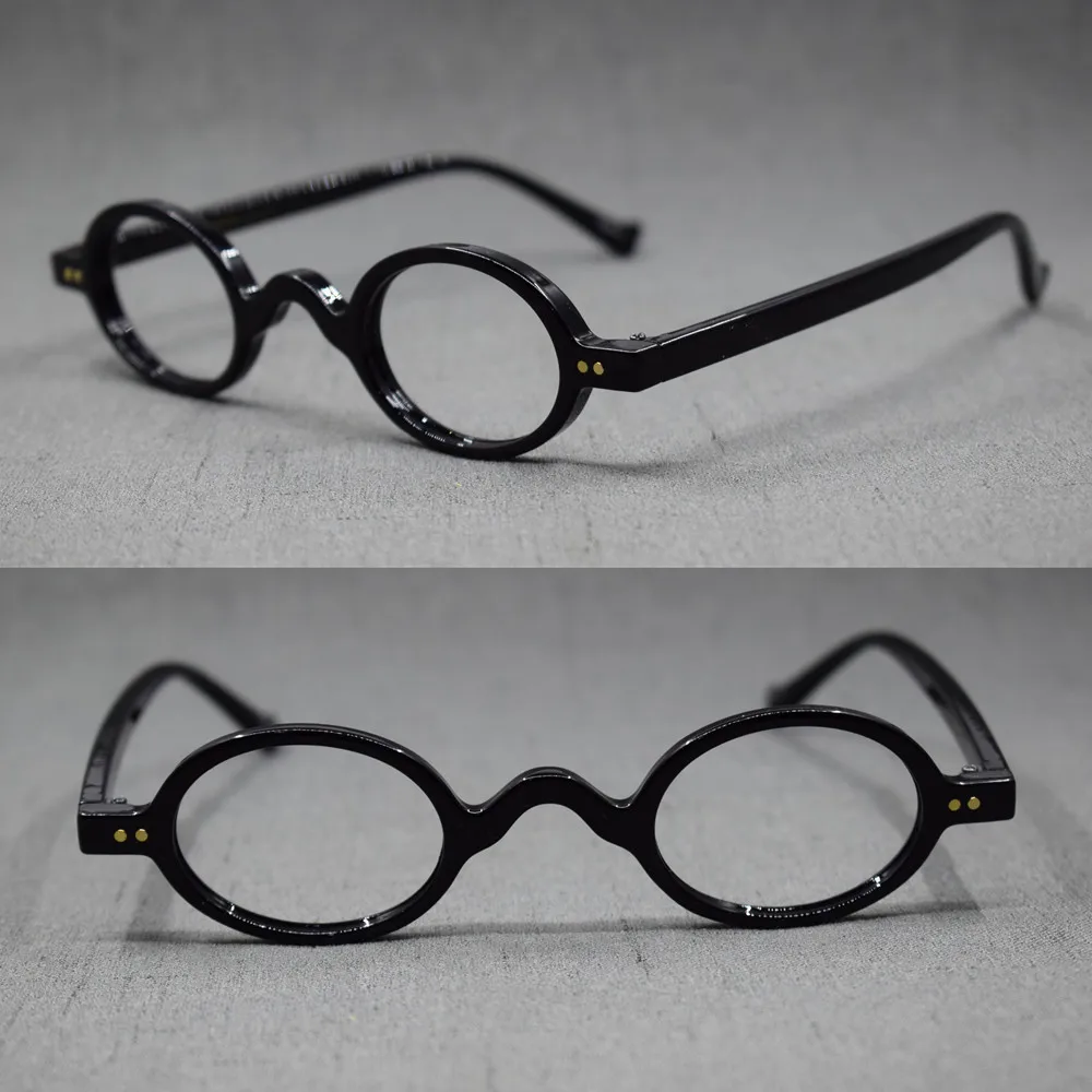 Vintage Small Oval Round 38mm Reading Glasses Full Rim Man Women 100 125 150 175 200 225 250 275 300 325 350 375 400 425 450 600