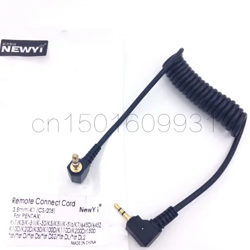 3.5mm-K1 Màn Trập Phát Hành Cable cho PENTAX K-1/K3/K-3 II/K-50/K5/K5II /K-5IIs/K7/K10D/K20D/K30/K100D Tương Thích Máy Ảnh