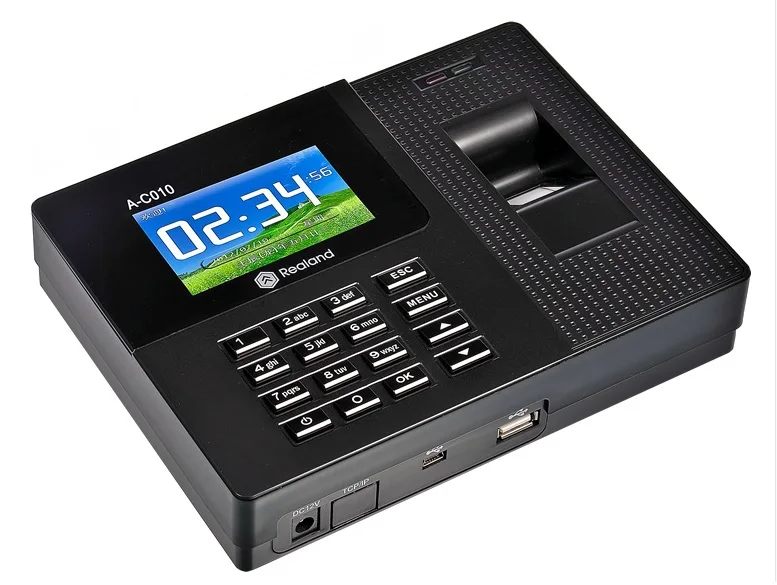 A-C010 Fingerprint time attendance RFID card time attendance TCP/IP RJ45 USB communication high speed