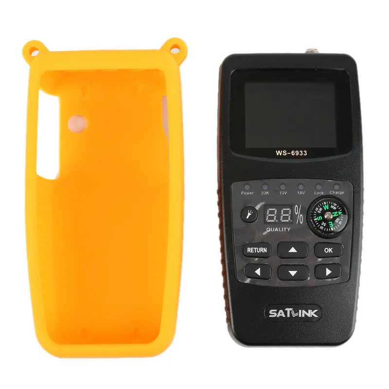 Satlink WS-6933 DVB-S2 FTA CKU Band Digital SatelliteFinder Meter WS6933 vs GT MEDIA V8 Finder 2