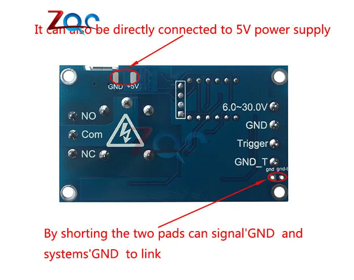 WS16 DC 6-30V Support Micro USB 5V LED Display Automation Cycle Delay Timer Control Off Switch Delay Time Relay 6V 9V 12V 24V