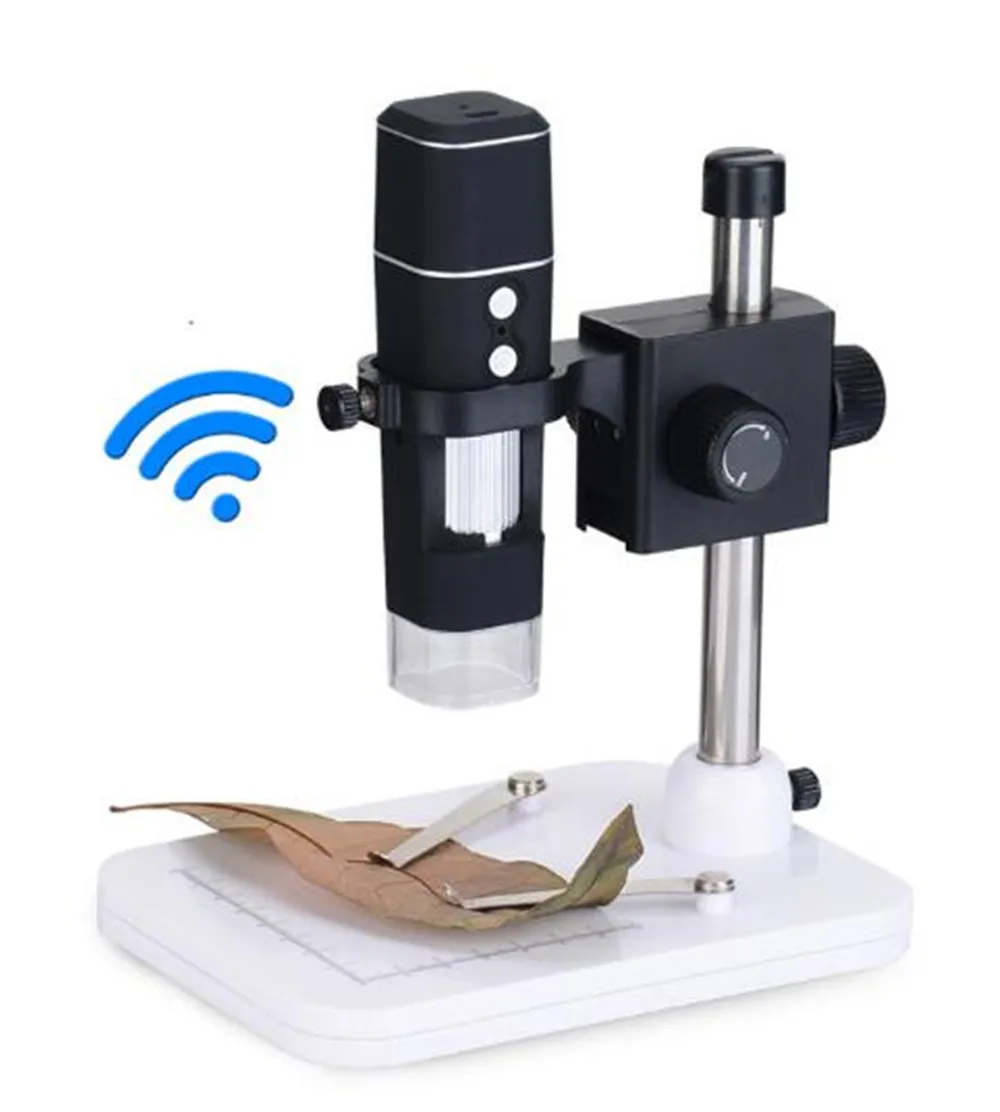 Lente d'ingrandimento portatile dell'endoscopio portatile 50-1000x del microscopio WIFI senza fili 2MP 1080P per il boroscopio di ispezione di scienza educativa