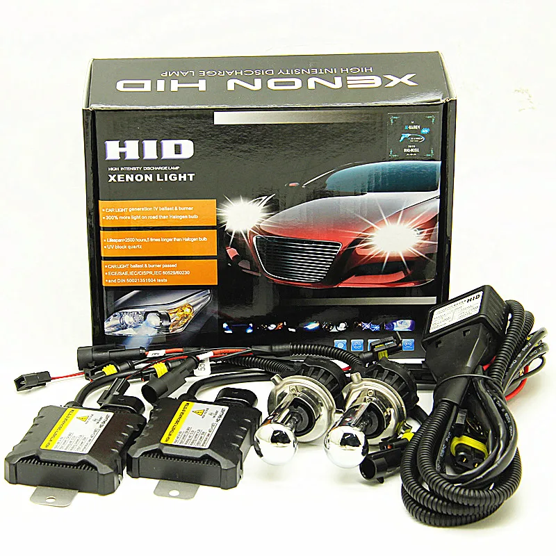 H4 HID-Lampe 55W 9004 9007 H13 Ersatz H4-3 Hi Lo H4 Bi-Xenon H4 Bixenon Scheinwerferlampen – Detail 15