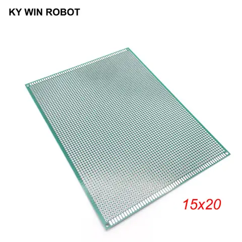 1pcs 15x20cm 150x200mm Arduino 용 양면 프로토 타입 PCB 범용 인쇄 회로 기판 Protoboard