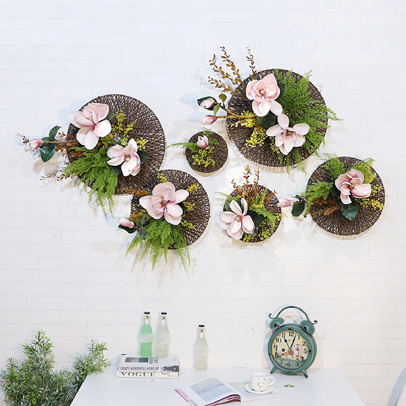 Artificial Flower Wedding Home Decorations DIY Wall Decorations Photo Background Green Artificial Flower Birthday Party Supplies