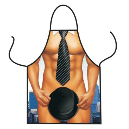 Tablier de cuisine drôle et sexy, 10 couleurs, fournitures de fête, table numérique, livres College, CWQ035