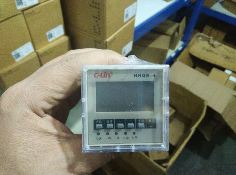 

Абсолютно новый оригинальный аутентичный C-Lin HHQ9-4 многоканальный переключатель времени AC220V