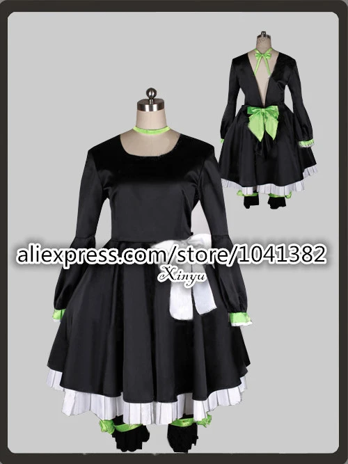 Black Rock Shooter Dead Master TV Animation Ver. Cosplay Costume Party Dress