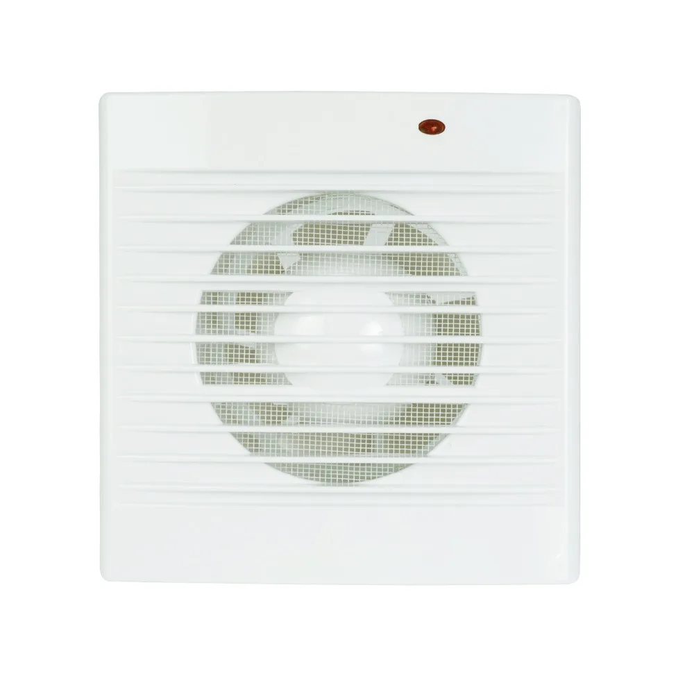 Hon&Guan 4\'\' 220V 110V Silent Exhaust Ceiling Fan Window Wall Mount Air Extractor for Bathroon Kitchen Hood Ventilator Household