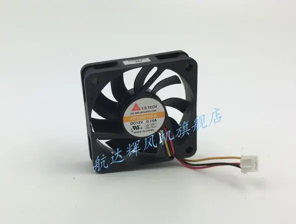 

FD126015LB 6015 12V 0.14A 3-проводной вентилятор питания, вентилятор ЦП