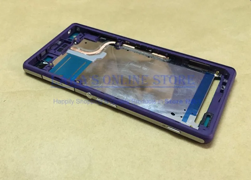 New Front LCD Middle Housing Plate Allumium Metal Supporting Frame Bezel For Sony Xperia Z2 L50W D6503