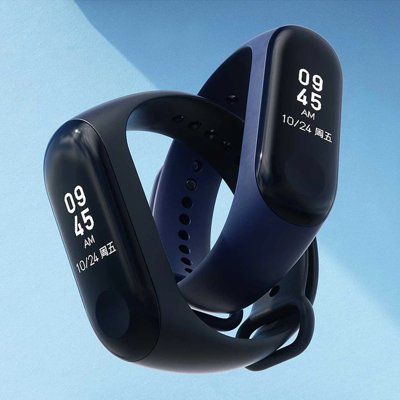 XIAOMI Mi Band 3 Smart Wristband Miband 3 Bracelet OLED Clock Heart Rate Fitness Tracker 5ATM Waterproof Upgrade Xiomi Mi Band 2