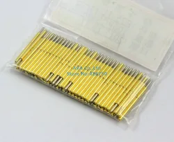 100 Pieces P75-J1 Dia 1.02mm 100g Spring Test Probe Pogo Pin