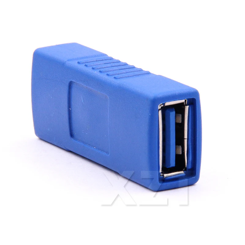 

Fast Speed USB3.0 Type A Female to Female Adapter Converter Extension Plug Connector USB 3.0 AF To AF Connector Plugs 1pcs