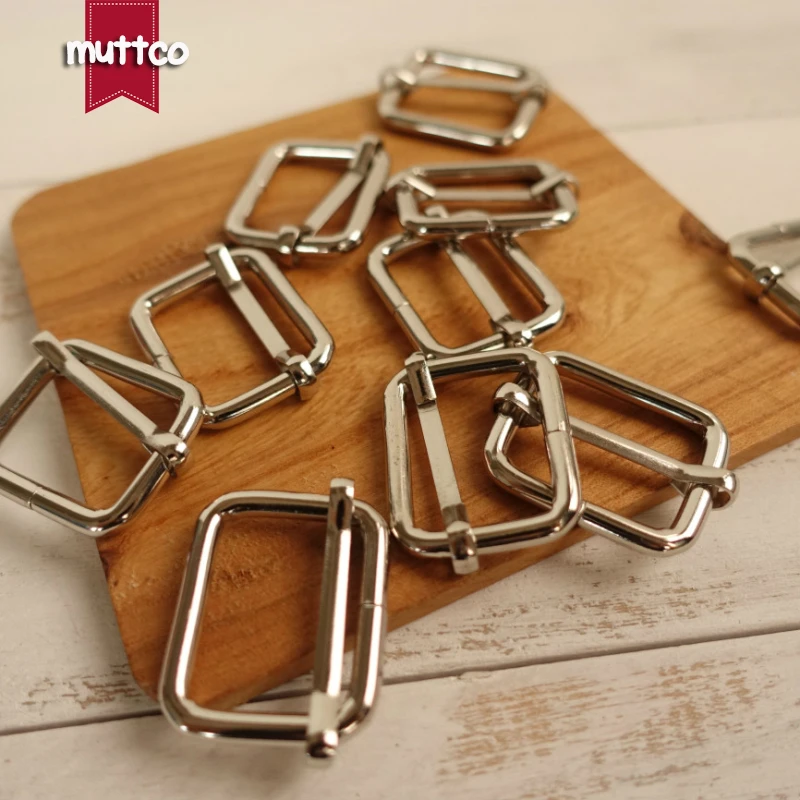 DIY for Dog Collar 2.5cm Silver manufactures sustom made wrapping tape connect buckle bar slide strap adjuster LXK-006